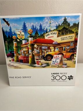 Buffalo David Bitton Pine Road Service Puzzle - Blue, Green, Yellow, Red